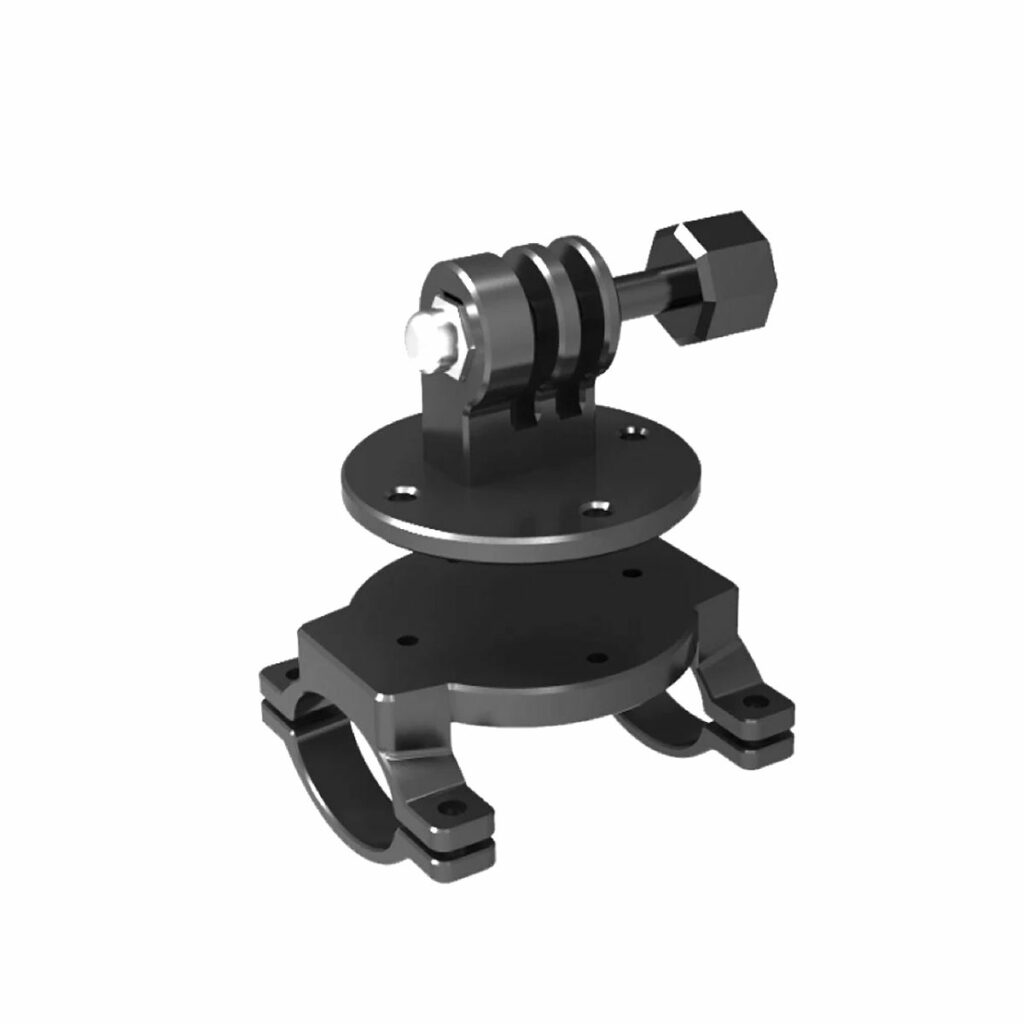 sports camera mount top